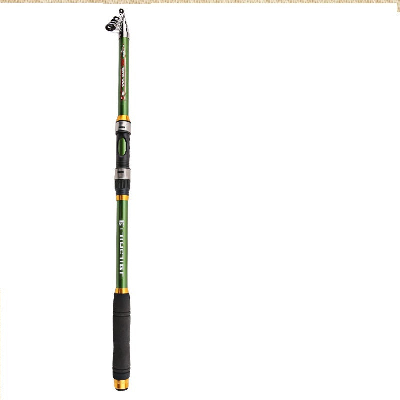 2.1M -3.6M Fishing Rod Carbon Fiber Telescopic Fishing Rod Fishing Pole