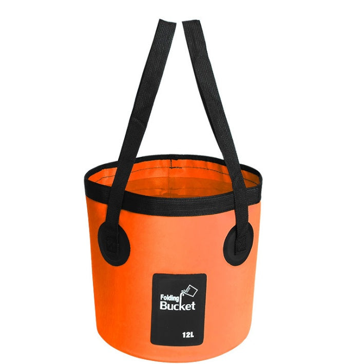 Portable Travel Bag Fishing Bucket Folding Bucket Outdoor Bag