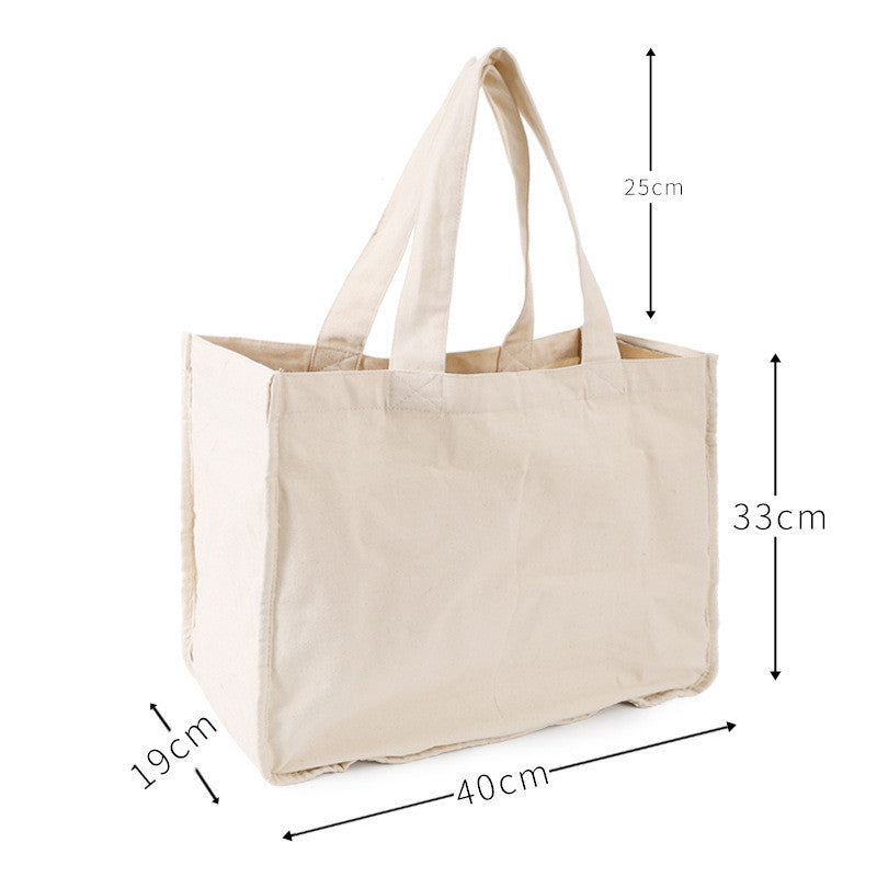 Cotton Split Canvas Bag