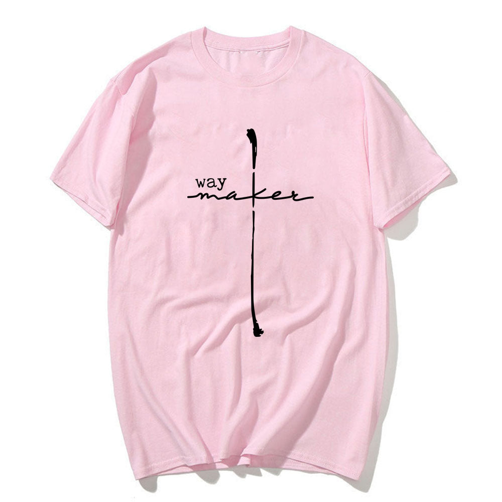 Way Maker New Trendy Women's Cotton Tee |  T-Shirts