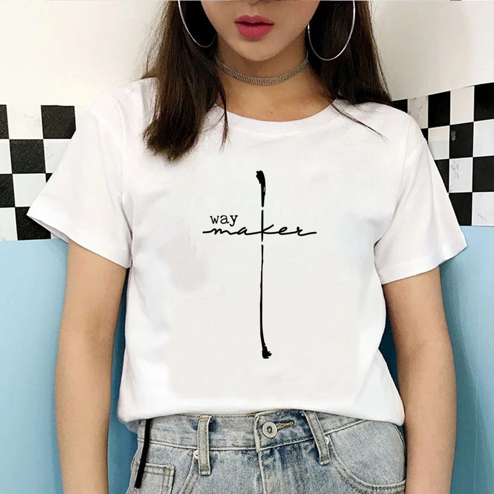 Way Maker New Trendy Women's Cotton Tee |  T-Shirts