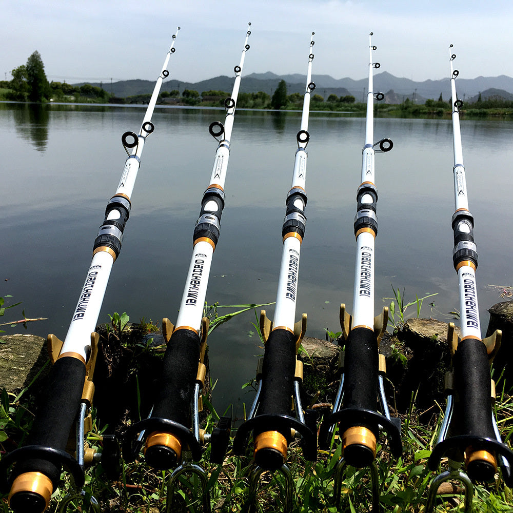 2.1M -3.6M Fishing Rod  Carbon Fiber Telescopic Fishing Rod Fishing Pole