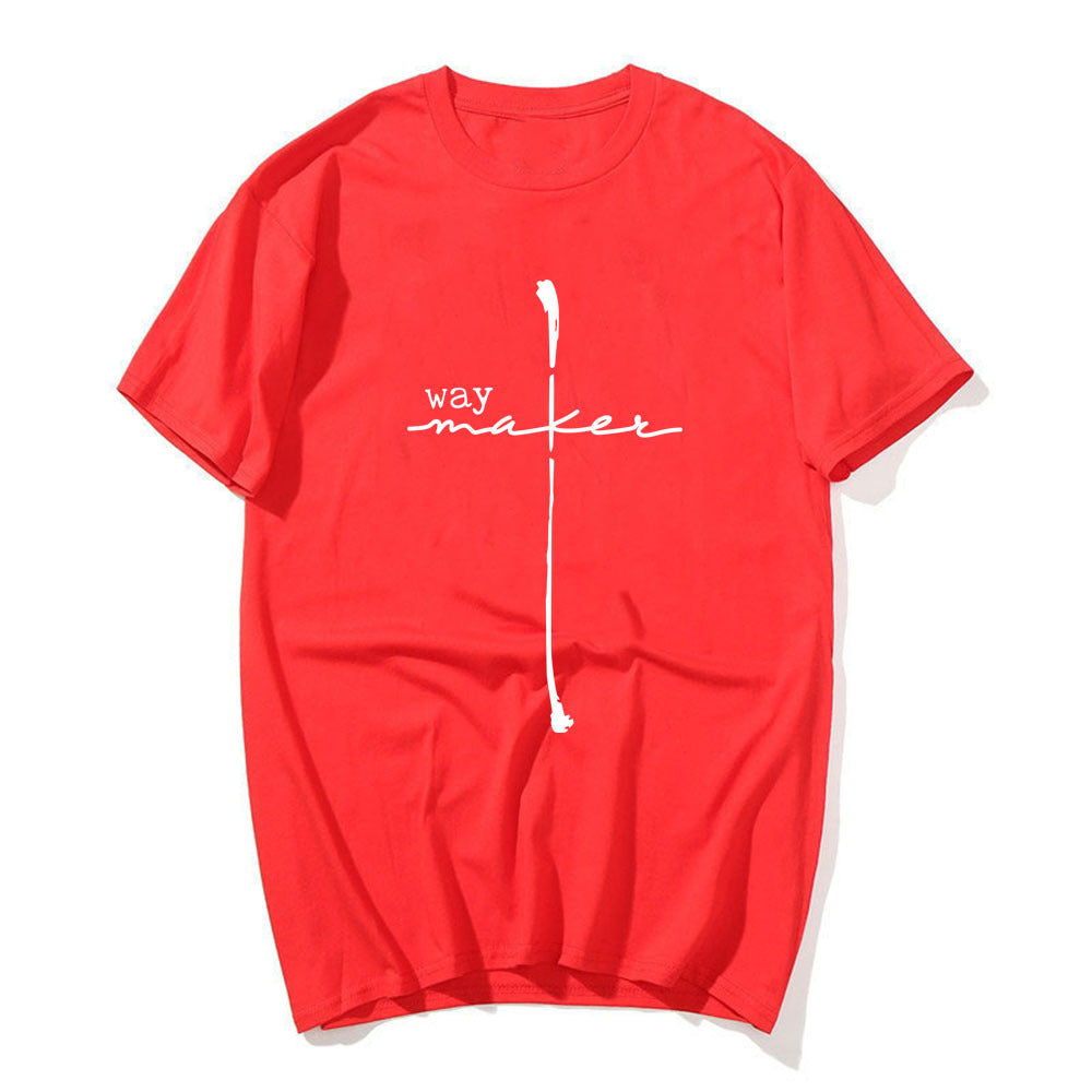 Way Maker New Trendy Women's Cotton Tee |  T-Shirts