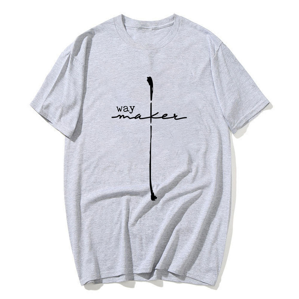 Way Maker New Trendy Women's Cotton Tee |  T-Shirts