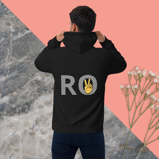 Rake's Obsessions Unisex eco raglan hoodie